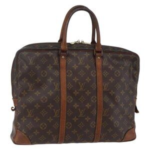 LOUIS VUITTON Monogram Porte Documents Voyage Business Bag M52005 Auth bs30172